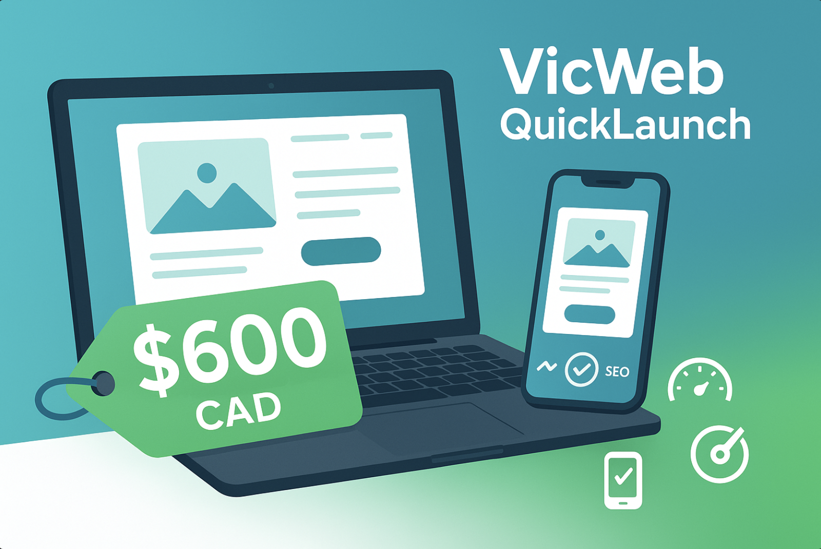 A $600 Website That Sells: Inside VicWeb’s QuickLaunch Package